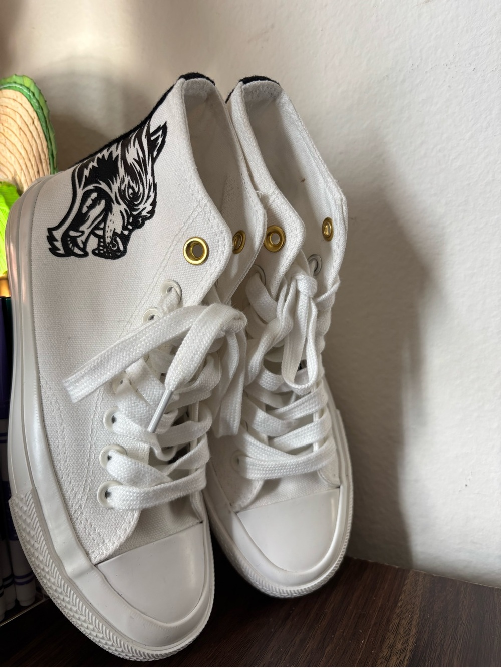 White Darc Sport NFGU High top shoes